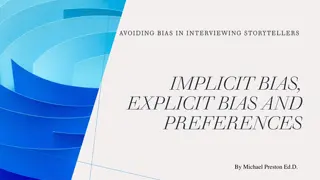 Overcoming Bias in Interviewing