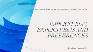 Understanding and Overcoming Bias in Interviewing