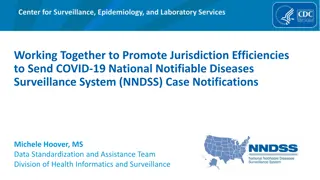 Collaboration for Efficient COVID-19 Surveillance: NNDSS Case Notifications