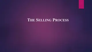 The Selling Process: Objectives, Meaning, and Stages