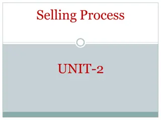 Selling Process: Stages and Importance