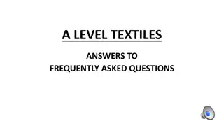 A Level Textiles FAQs Answered: Studio Access, Course Requirements, University Pathways