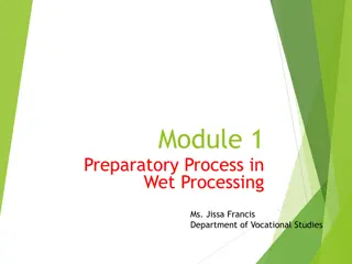 Wet Processing in Textile Industry: Module 1 Overview