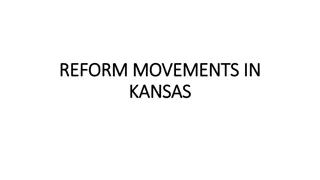 Reform Movements in Kansas during the Gilded Age