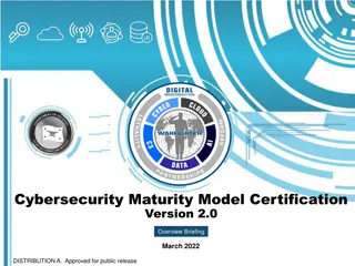 Overview of CMMC 2.0 Cybersecurity Maturity Model Certification
