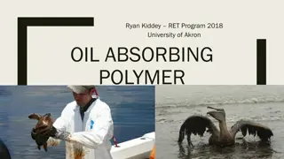 Understanding Oil-Water Interaction and Oil Absorbing Polymers