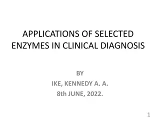 Applications of Enzymes in Clinical Diagnosis: A Comprehensive Overview