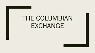 The Columbian Exchange - Transfer of Goods, Ideas, and Diseases between Hemispheres
