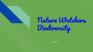 Understanding Biodiversity Through Observation