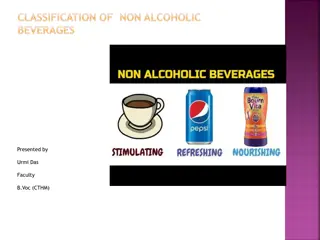Exploring the Classification of Non-Alcoholic Beverages