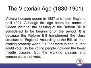 The Victorian Age: A Period of Social, Political, and Economic Transformation