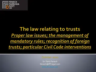 Trust Laws in Malta: A Comprehensive Overview