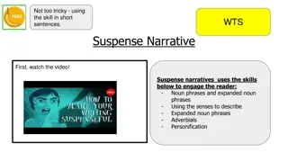 Crafting Suspenseful Narratives: Techniques and Examples