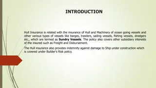 Understanding Marine Hull Insurance for Vessels