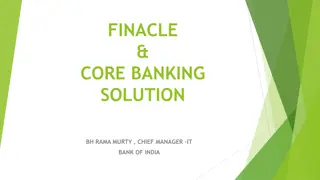 Overview of Core Banking Solutions in Financial Institutions