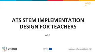 Implementing STEM Activities for Teacher Development