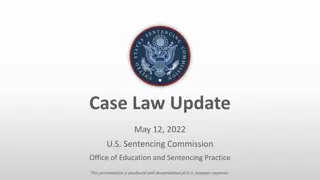 U.S. Sentencing Commission Case Law Update