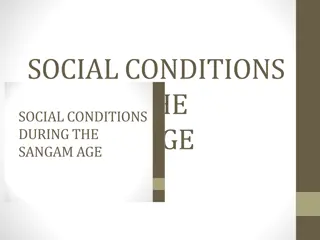 Social Conditions in the Sangam Age