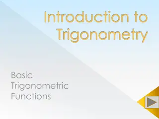 Basic Trigonometry Concepts