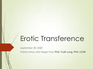 Erotic Transference in Psychotherapy