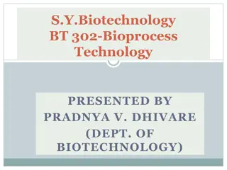Understanding Bioprocess Technology and its Applications