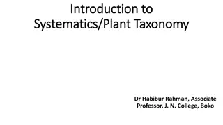 Insights into Plant Taxonomy and Systematics by Dr. Habibur Rahman