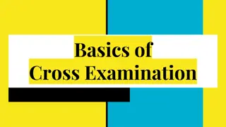 Mastering Cross Examination in Legal Proceedings