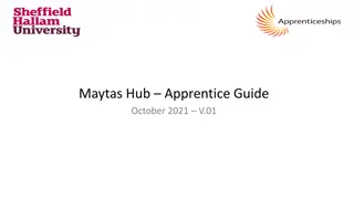 Maytas Hub Apprentice Guide - Uploading Evidence and Mapping Process