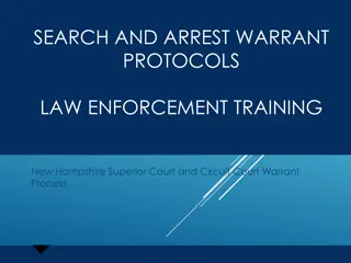 New Hampshire Superior and Circuit Court Warrant Process Updates