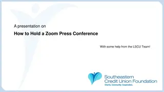 Essential Guide: Hosting a Successful Zoom Press Conference