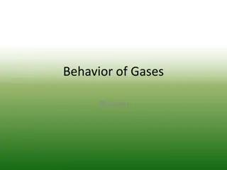 Gas Behavior Review