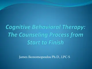 Cognitive Behavioral Therapy (CBT) by Dr. James Ikonomopoulos