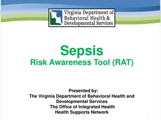 Sepsis Risk Awareness Tool (RAT) Training Program Overview