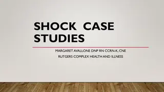 Shock Case Studies: Patient Management Scenarios and Interventions