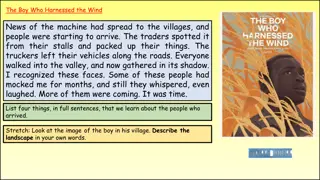 The Boy Who Harnessed the Wind: A Story of Innovation and Perseverance