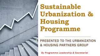 Sustainable Urbanization and Housing Programme Overview