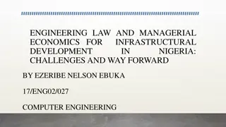 Engineering Law and Managerial Economics for Development Challenges and Way Forward in Nigeria