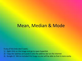 Understanding Mean, Median, and Mode in Data Analysis