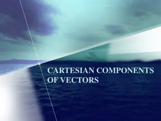 Introduction to Cartesian Components of Vectors in Two-Dimensional Space