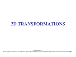 2D Transformations in Computer Graphics