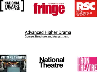 Advanced Higher Drama Course Overview: Structure, Assessment & Requirements