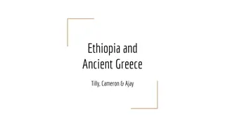 Interactions Between Ancient Greece and Ethiopia: A Historical Overview