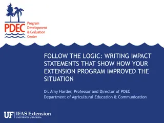 Enhancing Extension Program Impact: Crafting Compelling Statements