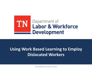 Leveraging Work-Based Learning for Employing Dislocated Workers