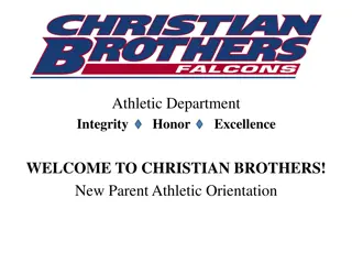 Welcome to Christian Brothers: Athletic Department Information and Guidelines
