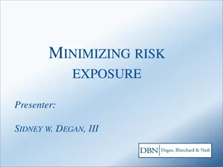 Minimizing Risk Exposure in Contracts