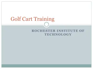 Golf Cart Safety Training at Rochester Institute of Technology