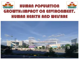 Impact of Human Population Growth on Environment and Welfare