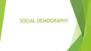 Social Demography: Science of People and Population Dynamics