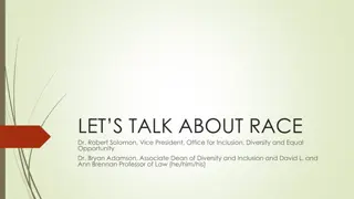 Understanding Race, Diversity, and Anti-Racism in Society